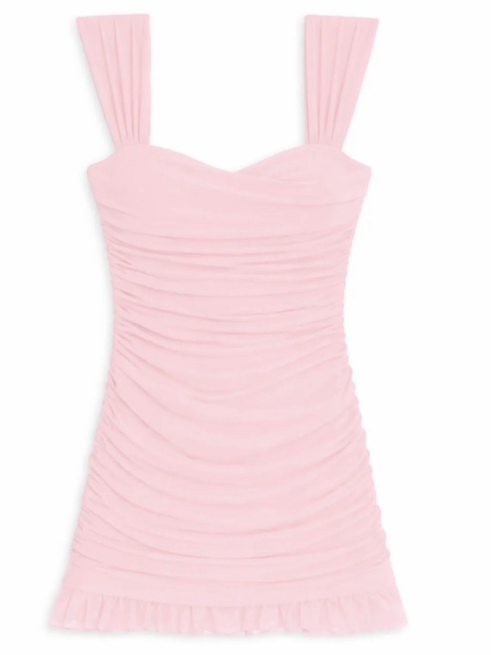 TWEEN JOEY SOLID SWEETHEART MESH DRESS